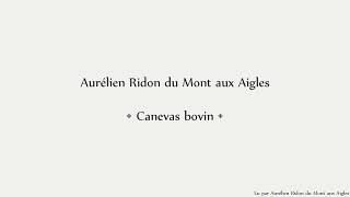 Aurélien Ridon du Mont aux Aigles • Canevas bovin  Les rendezvous du vers  poésie terroir [upl. by Ertnom]