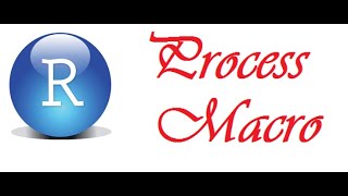 Process Macro for R Part4 Moderated Mediation Model5 [upl. by Pollak431]