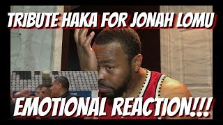 Tribute Haka For Jonah Lomu Emotional REACTION [upl. by Ferrand]