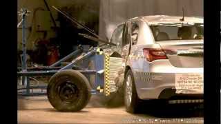 Chrysler 200  2012  Side Crash Test  NHTSA  CrashNet1 [upl. by Coralyn674]