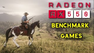 RX 550 4gb  i7 3770 Benchmark 12 Games [upl. by Lulita200]