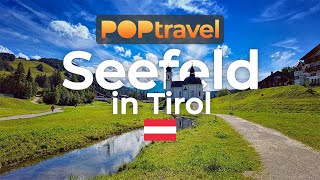 Walking in SEEFELD TIROL  Austria 🇦🇹 4K 60fps UHD [upl. by Ahtenek]