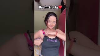 Bra Hack for your halter top brahacks clothinghacks shorts [upl. by Aicrop283]