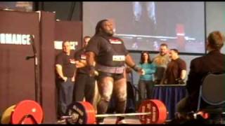 Randall Harris 821 lb Deadlift at 2009 Arnold Sports Festival [upl. by Jabon]