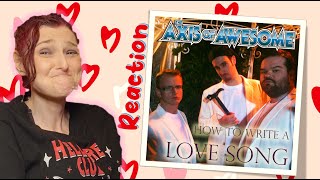 Music Video Reaction Axis of Awesome How To Write A Love Song [upl. by Dumas895]