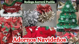 ¡Gran Venta Adornos Navideños  quotBodega Aurrerá Torrecillas Cd Pueblaquot [upl. by Gnet]