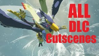 Revali Cutscenes in Zelda Breath of the Wild The Champions Ballad DLC [upl. by Allerus]