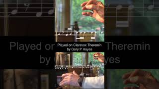 BOHEMIAN RHAPSODY opening 4 minutes on Theremin claravox youtubeshorts [upl. by Pelagi155]