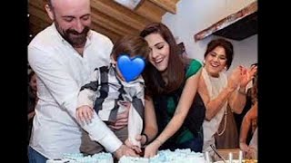 Bergüzar Korel ❤️ Halit Ergenc Family [upl. by Mirabella]