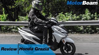 Honda Grazia Review  Has Crazy Features  MotorBeam [upl. by Alaric]