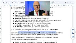 42 Montagsvideo 12 Anwendungsfall MEDIATION [upl. by Anirdua]