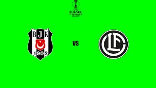 BeşiktaşLugano UEFA Conferance League Group Stage2 [upl. by Tabb763]