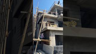 Beautiful House building taking its shape fyp youtubeshorts housedesign [upl. by Akinajnat]