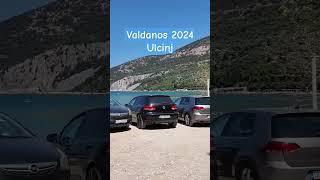 ulcinj ulqini beach travel exploremontenegro summer valdanos masline olive plaza 2024 [upl. by Meagan]