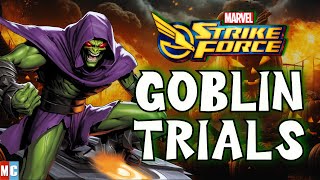 Green Goblin Classic Trials  Difficulty 8  Marvel Strike Force [upl. by Uwkuhceki659]