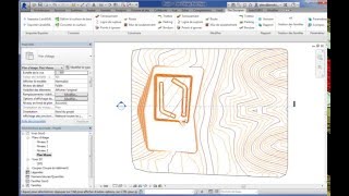 Calculer les déblais et Remblais dans Revit [upl. by Stoat]