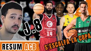 ✅LA PENYA ES RECUPERA BARÇA FA UN GRAN PARTIT I LLEIDA I GIRONA DONEN BONA IMATGE🏀RESUM ACB J8🏀 [upl. by Ecirtel]