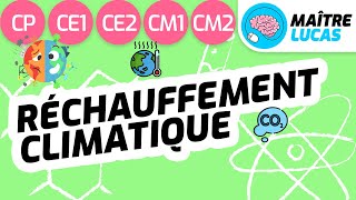 Changement climatique  réchauffement climatique CP  CE1  CE2  CM1  CM2  Sciences  EMC [upl. by Mansoor]