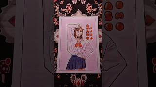 Cara menggambar Ayase Momo Dan Da Dan menggambar drawing dandadan anime [upl. by Gerdeen]