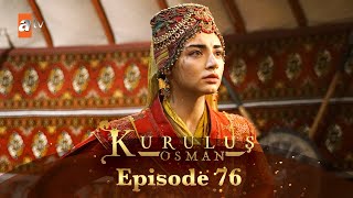 Kurulus Osman Urdu  Season 3  Episode 76 [upl. by Ekal]