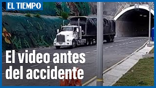 Revelan video previo al brutal accidente que dejó ocho muertos en La Línea  El Tiempo [upl. by Grew]