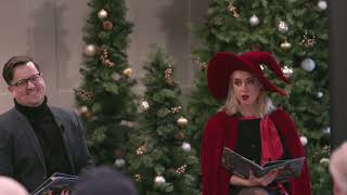 Aubrey Plaza Dan Murphy read and discuss their latest Christmas Witch book [upl. by Eahc]