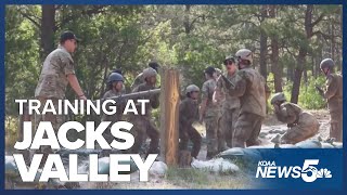 Training at Jacks Valley begins for the Class of 2028 at the Air Force Academy [upl. by Atinreb]