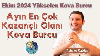 Ekim 2024 Kova Burcu ve Yükselen Kova Yorumu ♒️  Astrolog Çağdaş [upl. by Gans]