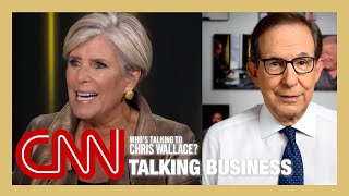 Chris Wallace talks business Wallace tells Suze Orman that he leases a car See what she has to say [upl. by Kcor339]