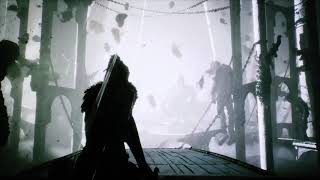 Hellblade Senuas Sacrifice  Hela Boss Fight Ambiance music thunder rain [upl. by Oigaib370]