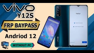 Vivo Y12s FRP Bypass Android 12 Remove Screen Lock  Vivo Y12s PIN\Pattern Unlock Without Pc 2024 [upl. by Darryl439]