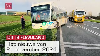 Dit is Flevoland van donderdag 21 november 2024 [upl. by Okihsoy]