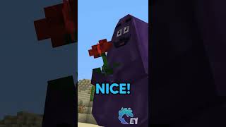 Grimace Shake Helps EYstreem Survive in Minecraft [upl. by Nimzay]