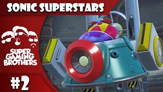 SGB Play Sonic Superstars  Part 2  This Is an Unsafe Amusement Park [upl. by Ambrosane]