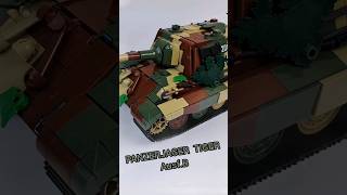 PANZERJAGER TIGER in Numer bricks cobi ww2 shorts tiger [upl. by Suehtomit]