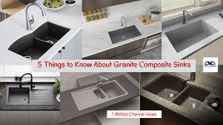 5 Things to Know About Granite Composite Sinks  Why Granite Composite Sinks are So Popular [upl. by Eilitan]