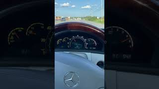 2003 Mercedes CL500 060mph [upl. by Annodas]