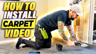 How To Install Carpet  Easy Step By Step Beginners Guide [upl. by Leroy]