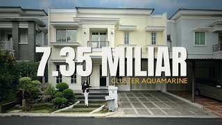 Cluster Aquamarine  Rumah Gading Serpong  Rumah Full Furnished [upl. by Lusty]