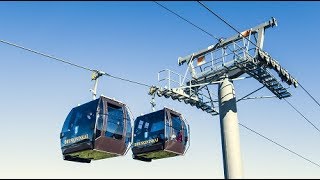 Bartholet Seilbahnen  Gruppenbahn im Pendelbetrieb in Druskininkai Litauen [upl. by Regan890]