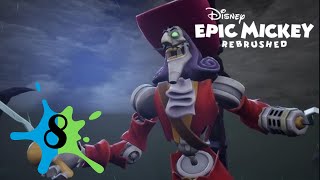 L’ISOLA DEL TESCHIO E CAPITAN UNCINO Epic Mickey Rebrushed PARTE 8 [upl. by Euqilegna28]