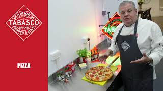 TABASCO® Pizza Recipe  Cooking with TABASCO® [upl. by Nyvar]