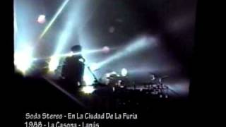 Soda Stereo  En la Ciudad de la Furia La Casona25121988 [upl. by Tyree]