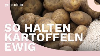 So halten sich Kartoffeln ewig [upl. by Hyams]