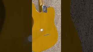 Fender Player Telecaster Electric Guitar Butterscotch Blonde  Made in Mexico [upl. by Tabber]