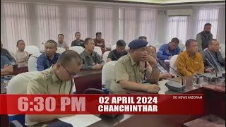 DD News Mizoram  Chanchinthar  2 April 2024  630 PM [upl. by Coward808]