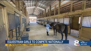 Local equestrian girls fundraising for national championship in Las Vegas [upl. by Richardo]