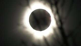 2024 SOLAR ECLIPSE  Watch as the sun is eclipsed by the moon over London Ont [upl. by Yllor]