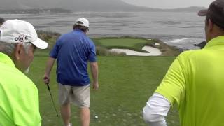 First Timers at Pebble Beach hole 7 [upl. by Talbott]