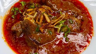 Easy Way To Make Delhi Style Nihari  Easy And Quick Nihari Recipe  Nihari Recipe [upl. by Maurine]